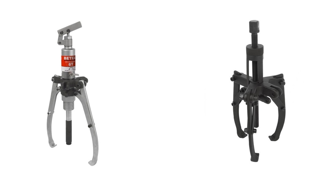 hydraulic puller and mechanical puller