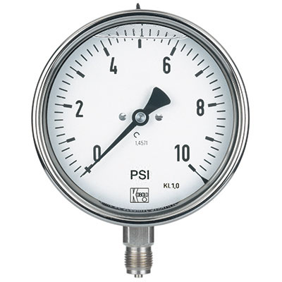 Bourdon Tube Pressure Gauges MAN_R