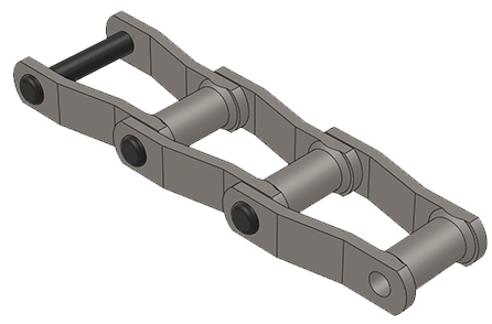 John King Offset Sidebar Welded Steel Chains