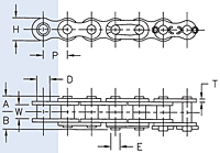 Allied Locke Self Lube Chains