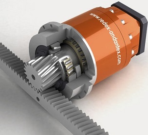 REDEX Rack & Pinion Drive KRP the KIT concept