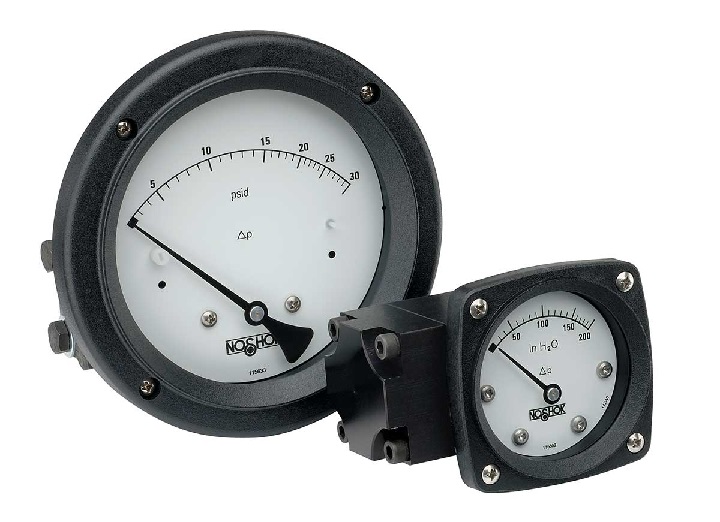 NOSHOK 1100 Series Diaphragm Type Differential Pressure Gauges