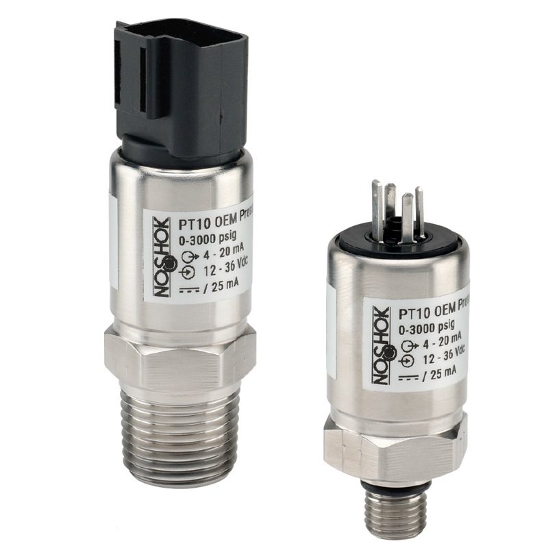 NOSHOK PT10 Series OEM Fixed Range Industrial Pressure Transmitters