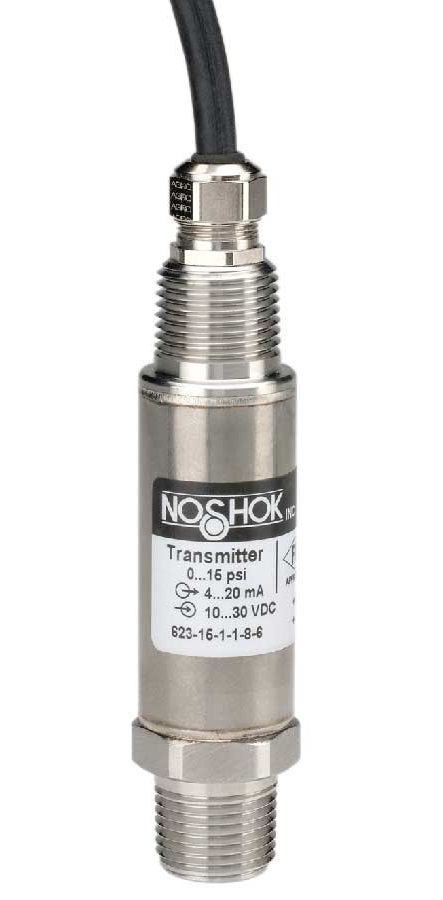 NOSHOK 623 624 Series Non Incendive Pressure Transmitters
