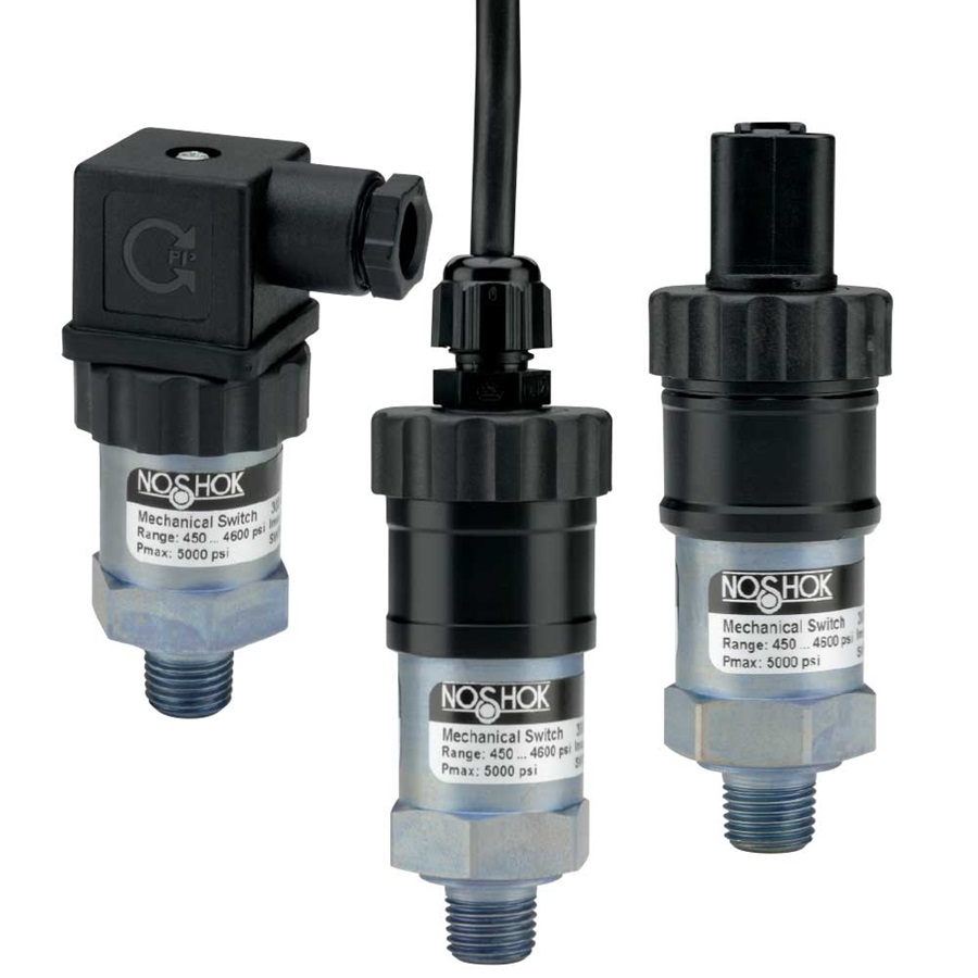 NOSHOK 300 Series Mechanical Compact SPDT with Adjustable Hysteresis