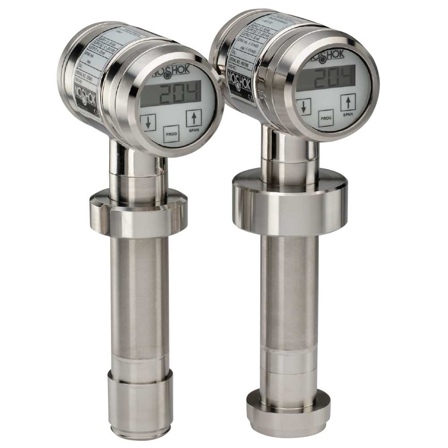 NOSHOK 20 Series Intelligent Silo & Tank Level Sanitary Pressure Transmitters