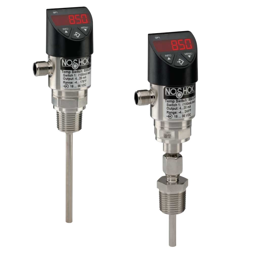 NOSHOK 850 Series Electronic Indicating Temperature Transmitter