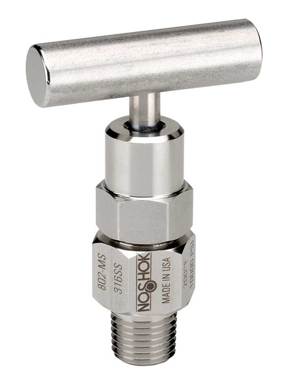 NOSHOK 800 850 Series Bleed, Hard Seat & Soft Tip Needle Valves