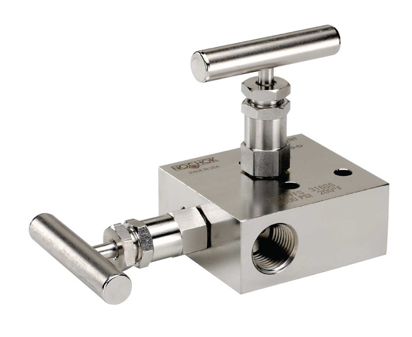 NOSHOK 2000 2100 Series 2 Valve Static Pressure Manifold Valves
