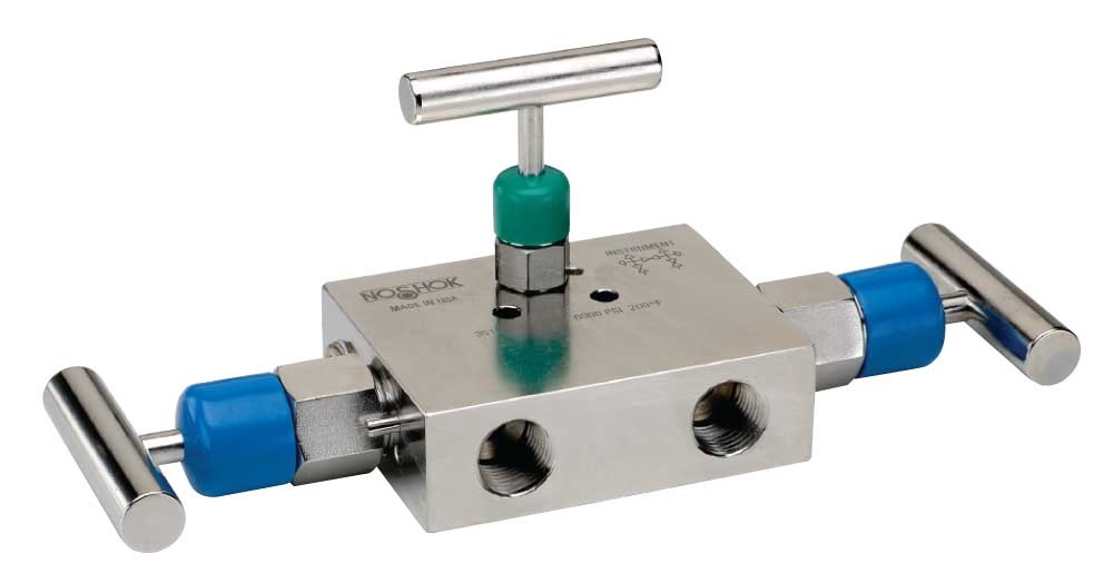 NOSHOK 3510 Series 3 Valve Differential Pressure Manifold Valves