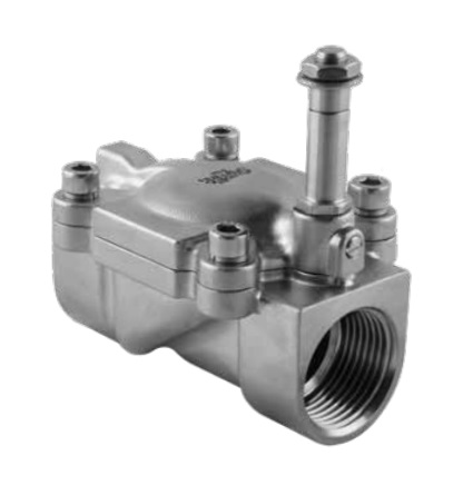 Aignep Series X4F Stainless Steel Servo Assisted Solenoid Valves