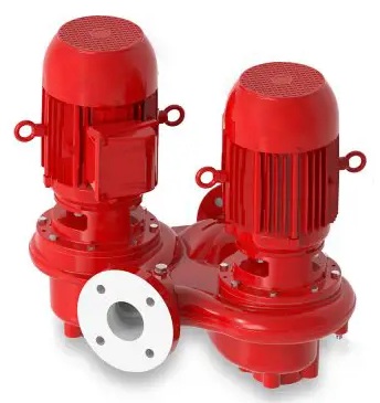 Bell & Gossett Series e 82 and e 82SC Twin In Line Centrifugal Pumps