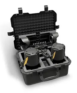 A SAFE Retractable Belt Barrier Racking Kit