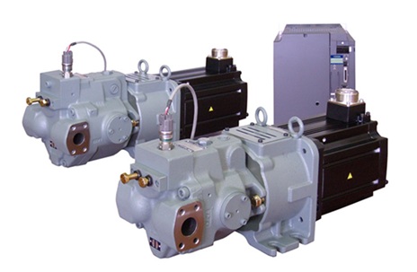 Combo de Bomba de Pistón y Servomotor de CA Serie ASR de Yuken
