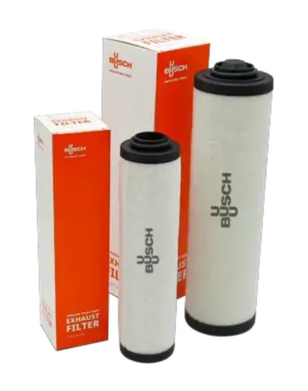 Filtros de Escape para Bombas de Vacío de Busch