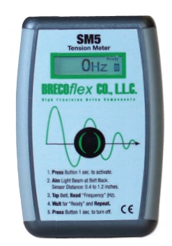 Medidor Universal de Tensión de Correas SM5 de BRECOflex