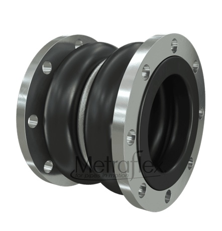 Metraflex Doublesphere Rubber Expansion Joints