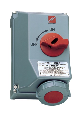 MENNEKES Switched and Interlocked Receptacles