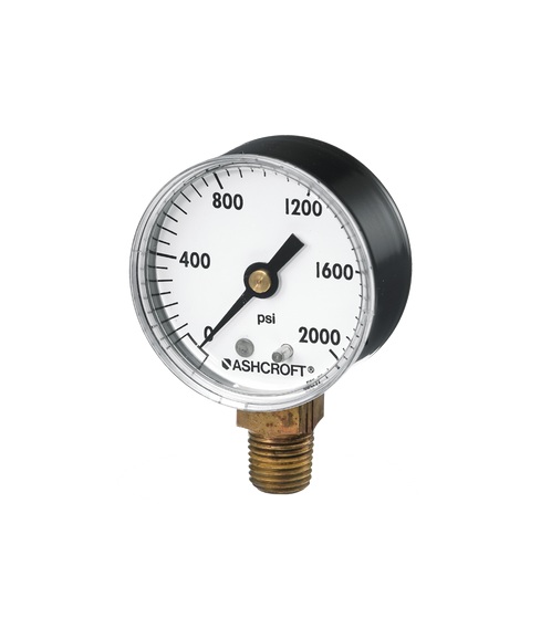 Ashcroft 5-W-1005-H-02L-30 Pressure Gauge