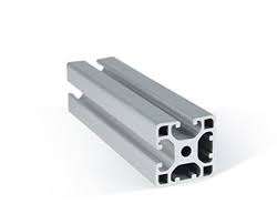 Metric Aluminum Extrusion - 40mm x 40mm Bi Adjacent T-Slotted Extrusion