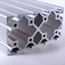 Metric Aluminum Extrusion - 80mm x 160mm T-Slotted Extrusion