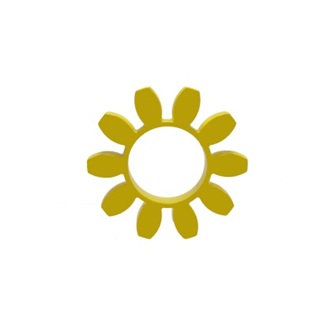 Lovejoy CJ100-SPIDER-92A Curved Jaw Coupling Spider