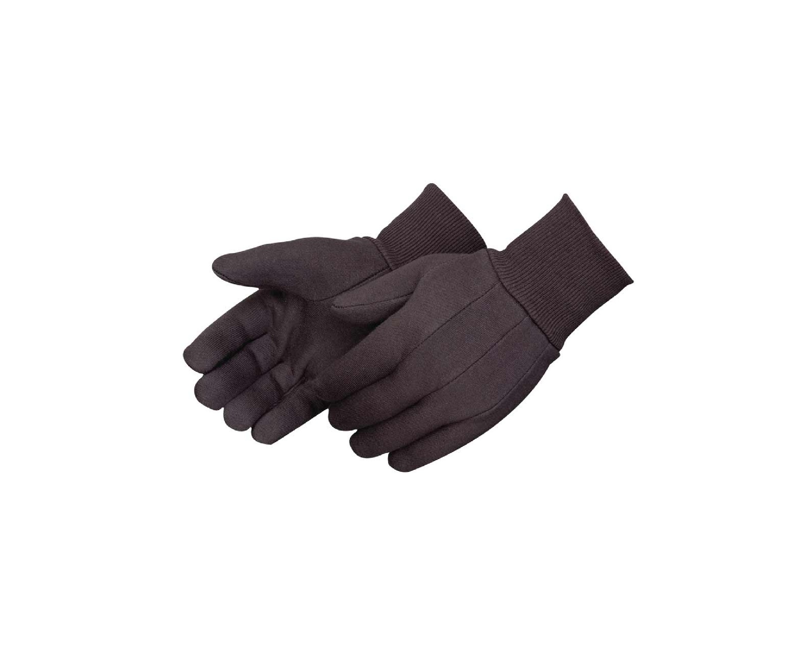 Brown Jersey Work Gloves