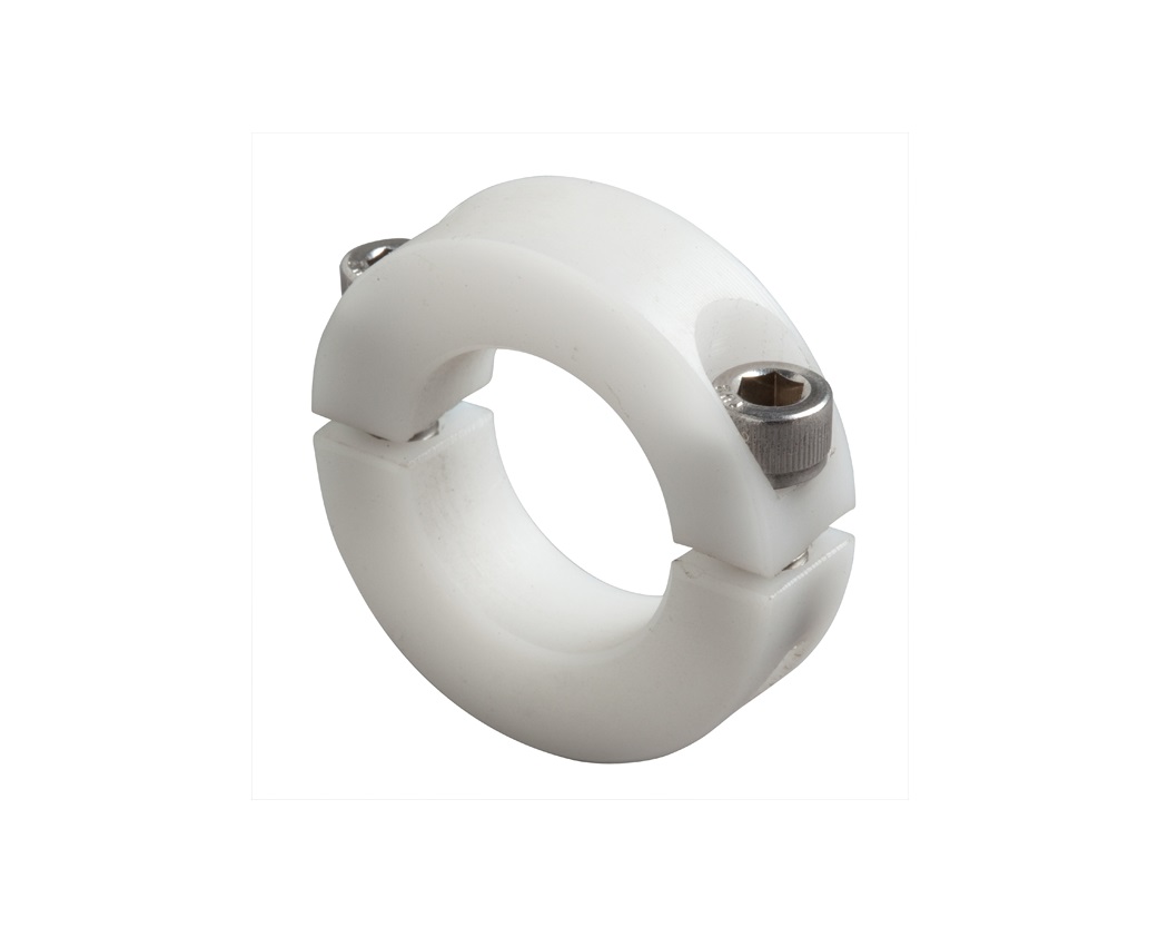 Climax N2C 025 Acetal Two Piece Clamping Collars