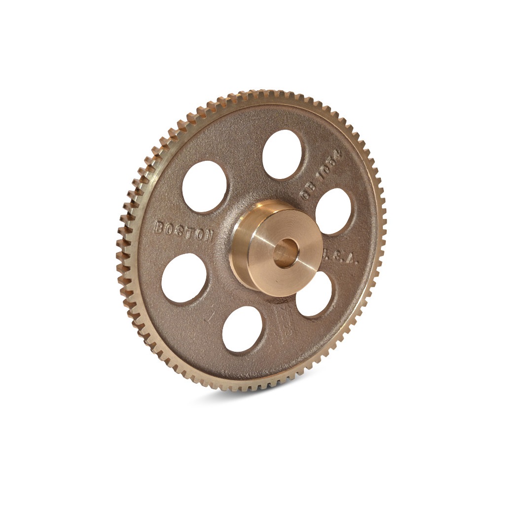 D1138 - 24DP, 72 PA, 72 Teeth, RH, Double Thread Bronze Worm Gear by Boston Gear