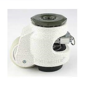 GDR 80S 1/2 UW Leveling Caster, Ivory Color