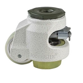GDR 80S U Leveling Caster, Ivory Color