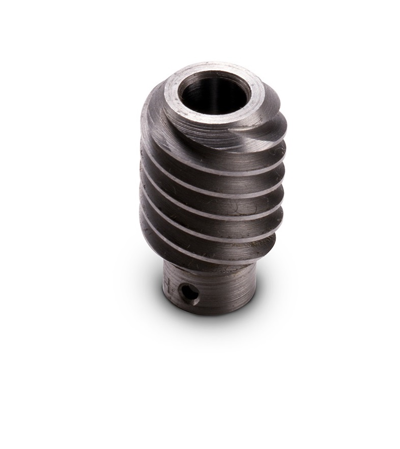HDSH-1 - 48DP, 20PA, 0.33 in, RH, Steel, Hard-Polished Thread Worm by Boston Gear