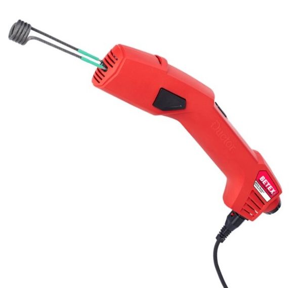 Betex Handheld Precision Heaters, 2300W, 230V CE, incl. flexible inductor (2mtr.), heat resistant gloves (max 250°C)
