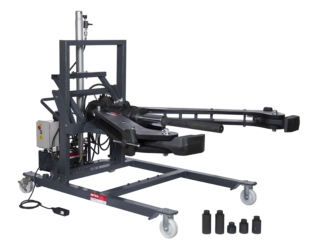 Betex 2-Arm Hydraulic Pullers, 100 tons