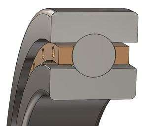 61810-M - Single Row Ball Bearing